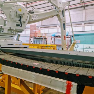 מערכת משטוח רובוטית